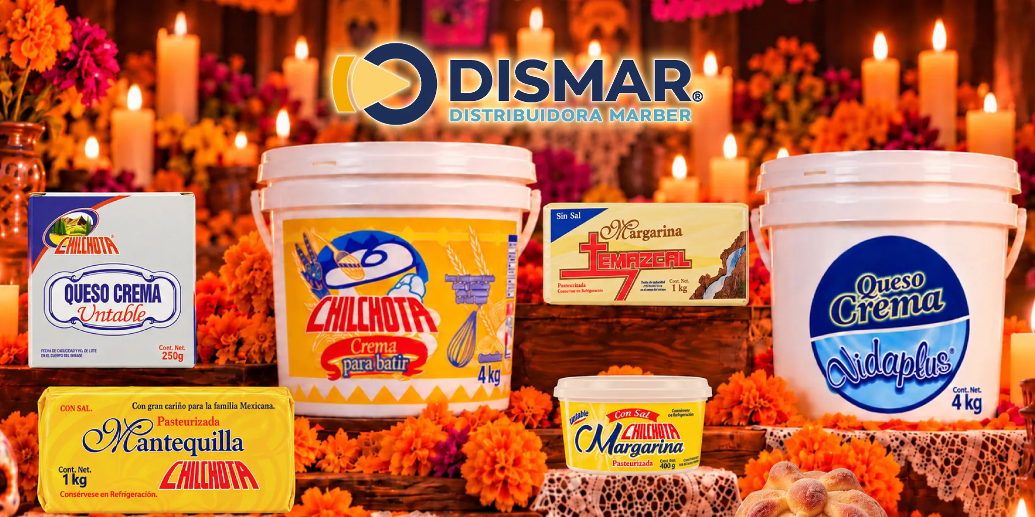 Productos DISMAR para Día de Muertos